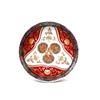 Image 1 : 19C Japanese Imari Kutani Triangle Bowl Mk #1932344