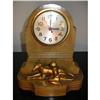 Image 1 : Sessions Clock with bronze and wood statue!  #1932391