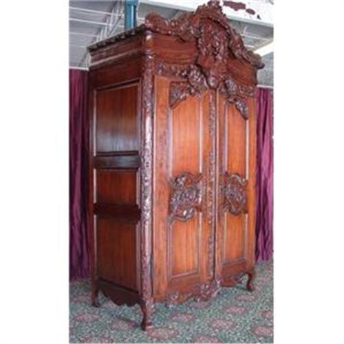 Ornate French Victorian Tv Cabinet Armoire 1932858