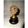 Image 1 : Paperweight Bronze Finial Mounted France #1938596