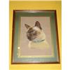 Image 1 : PASTEL OF A SIAMESE BLUE POINT CAT #1939255