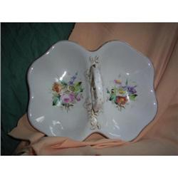 Antique handpainted  Cake Platter #1939411