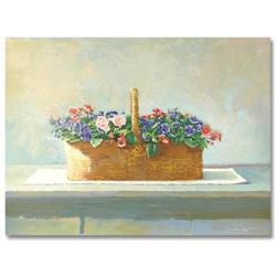 Basket of Violets by Charles Apt #1939502