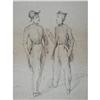 Image 1 : 1860 French school academic Study of uniformed #1939598