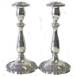 Pair of Fisher Sterling Silver Candlesticks #1963401