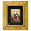 Image 1 : Framed KPM Porcelain Plaque w Boy's Portrait #1963532