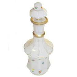 French Opaline Glass Perfume Bottle #1963551