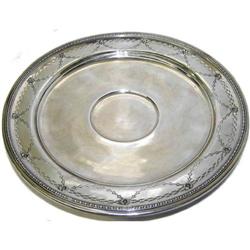 Sterling Silver Neoclassical Cabinet Plate #1963674