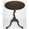 Image 1 : Georgian Mahogany Tripod Pedestal Table #1963707