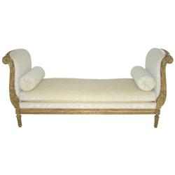 French Louis XVI Giltwood Day Bed #1963755