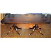 Image 1 : Sheraton Regency Mahogany Pedestal Dining Table#1963757