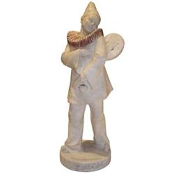 Alabaster Clown Figurine Sculpture #1963778