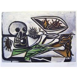 Picasso Nature Morte, Crane, Oursins et Oignon #1963817