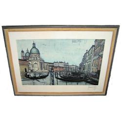 '57 BERNARD BUFFET  Venice Lithograph #1963825
