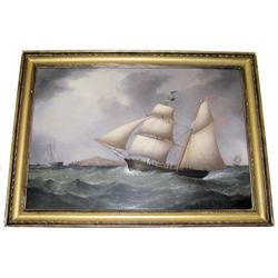 SAMUEL WALTERS British Ship Painting #1963831
