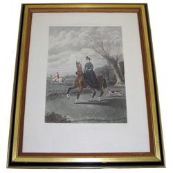 Sporting Scene Engraving After John Sturgess #1963837