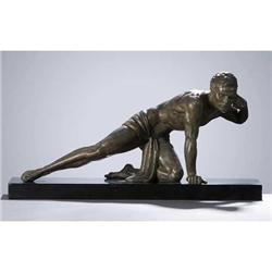 Art Deco Sculpture After RONCOURT or CIPRIANI #1963852