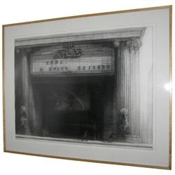 RICHARD BUNKALL Atlas Theater Drawing #1963872