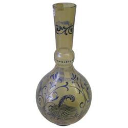 Fritz Heckert Art Nouveau Glass Vase #1963890