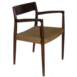 Set 4 Mid-Century Danish Teak Armchairs #1963986
