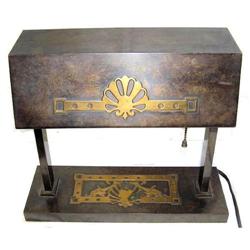 Art Deco Silvercrest Bronze Desk Lamp #1963991