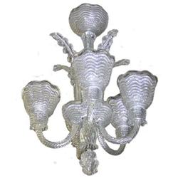 Venetian Murano Italian Glass Chandelier #1963994