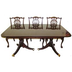 Sheraton Regency Mahogany Dining Table #1964003