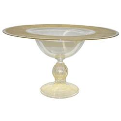 Large Golden CENEDESE Compote Centerpiece #1964016