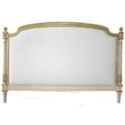 French Louis XV Antique Repro Queen Size Bed #1964029