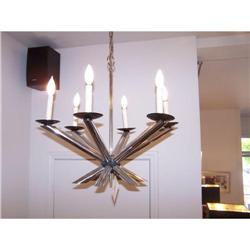 Vintage Moe Lighting Chandelier-post modern #1964057