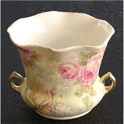 Royal Bayreuth Tapestry 3 Color Roses Vase #1964093