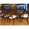 Image 1 : Banded Mahogany Diningroom Table & 3 Leaves #1977699