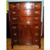 Image 1 : Fine Quality Mahogany Oriental style Chest on #1977701