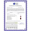 Image 2 : Genuine 3.83 ctw Ruby & Diamond Necklace 14KT White Gold - REF-32T9A