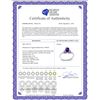Image 2 : Genuine 0.76 ctw Amethyst & Diamond Ring 14KT Rose Gold - REF-20Y8F