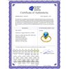Image 2 : Genuine 4 ctw Blue Topaz Ring 14KT Yellow Gold - REF-42V6W