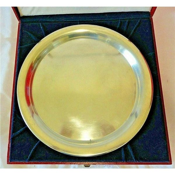 Vintage Cartier Pewter Presentation Tray
