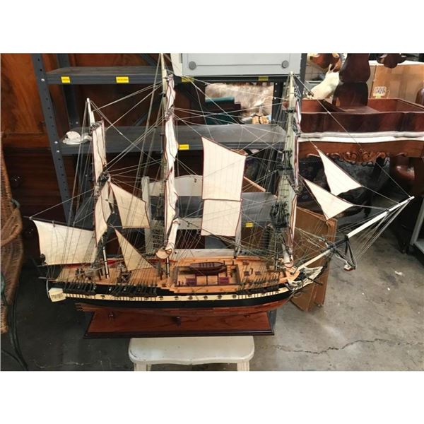 USS Essex Museum Quality Wooden Ship Model