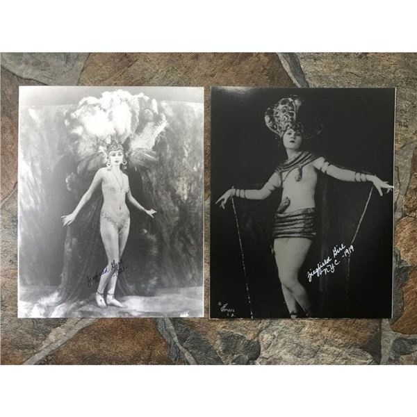 Pair of Ziegfield Follies Showgirls Photo Prints