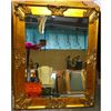 Image 2 : Florentine Style Ornate Gold Gilt Wooden Beveled Mirror