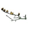 Image 2 : Birds On A Branch Signed Bronze Sculpture