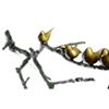 Image 4 : Birds On A Branch Signed Bronze Sculpture