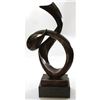 Image 5 : Geometric Abstraction Signed Modern Bronze Sculpture