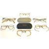 Image 1 : Collection of Early to Mid 20th Century Eyeglasses Spectacles