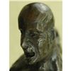 Image 5 : Abstract Man On A Rock Bronze Sculpture