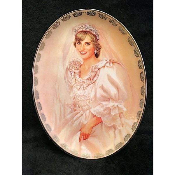 Princess Diana, Royal Wedding Portrait Collector Plate