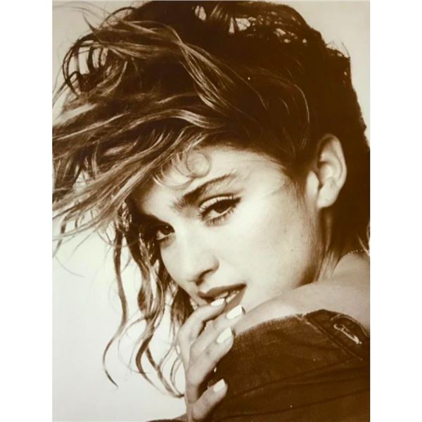 Madonna Sepia Photo Print