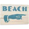 Image 1 : Beach Decorative Metal Sign
