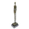 Image 6 : After Giacometti, Mid Century Modern Style Standing Man Bronze Sculpture