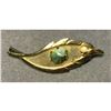 Image 1 : Mid Century Modern Leaf Brooch Pin